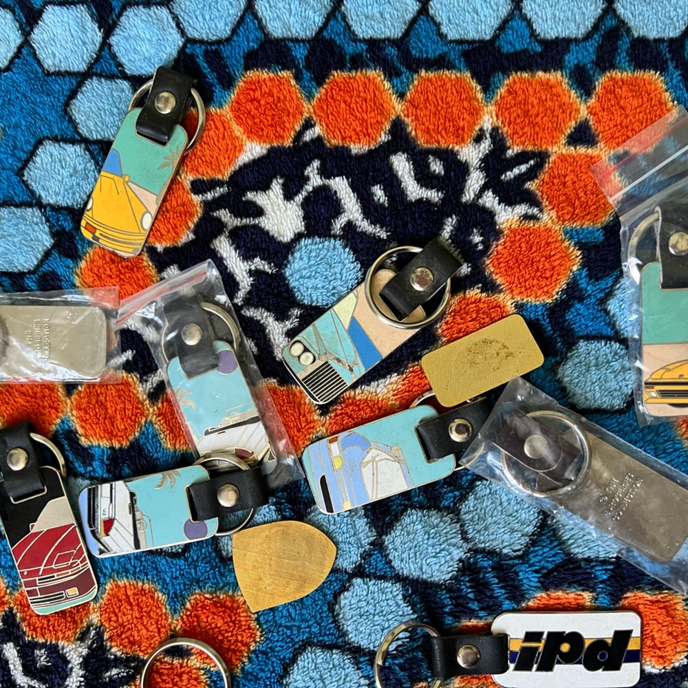 Euroseries Car Key Chain’s Assorted-NWT-NEW Vintage